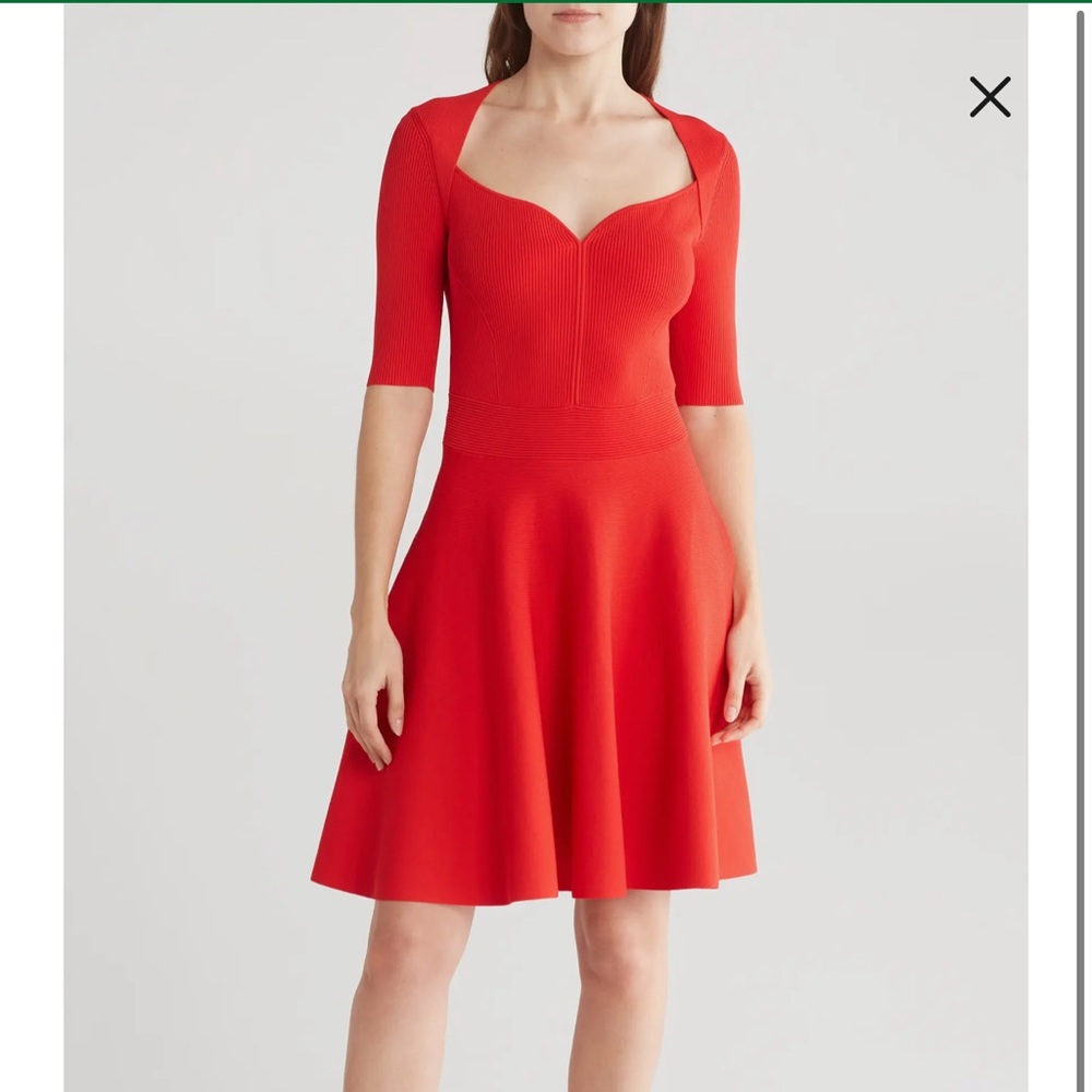 Ted Baker London Milly Sweetheart Sweater Dress -Ted Baker 4/US 10
